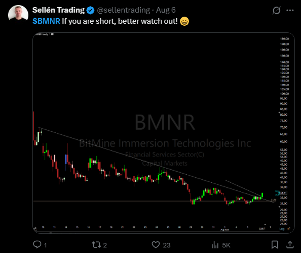 bmnr tweet